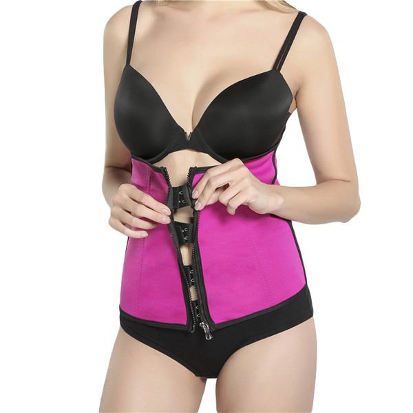 women's shapers latex waist trainer corset zipper and hooks under bust clip and zip shapewear front women compression bustier top, Black;white
women's shapers latex waist trainer corset zipper and hooks under bust clip and zip shapewear front women compression bustier top, Black;white