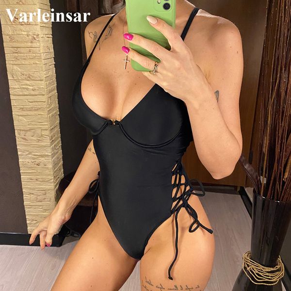 s - xl lace up underwired one piece swimsuit women swimwear female backless monokini bather bathing suit swim lady v2906, White;black
s - xl lace up underwired one piece swimsuit women swimwear female backless monokini bather bathing suit swim lady v2906, White;black