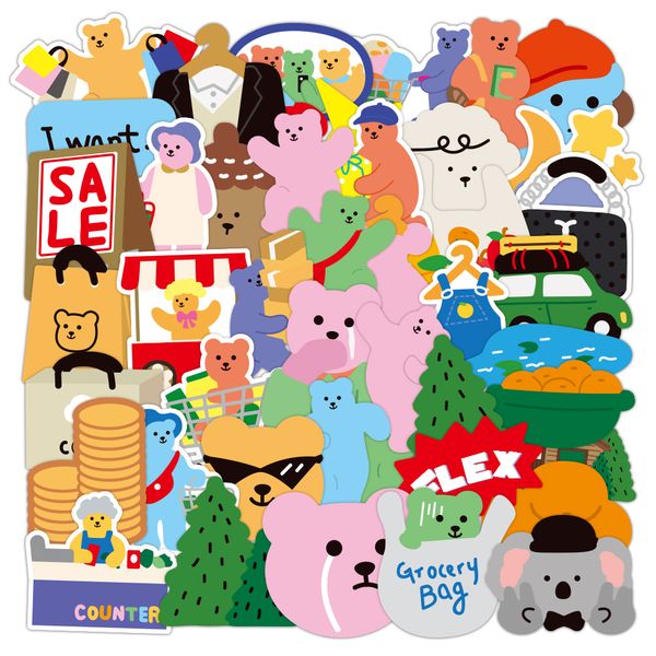 50pcs cartoon bear graffiti sticker aesthetics for lapdiy phone notebook waterproof kawaii decals kids toys cute stationery
50pcs cartoon bear graffiti sticker aesthetics for lapdiy phone notebook waterproof kawaii decals kids toys cute stationery