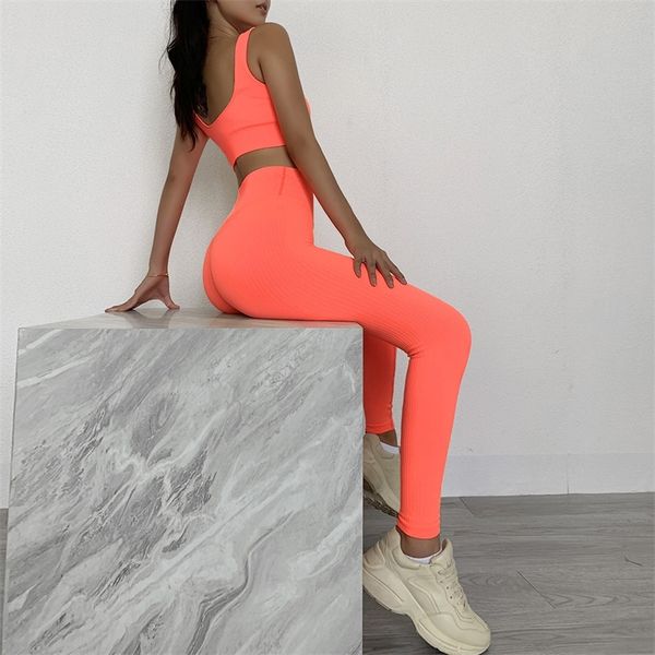 2 piece set sportswear workout clothes for women bra and leggings wear gym clothing athletic yoga 220428, Gray
2 piece set sportswear workout clothes for women bra and leggings wear gym clothing athletic yoga 220428, Gray