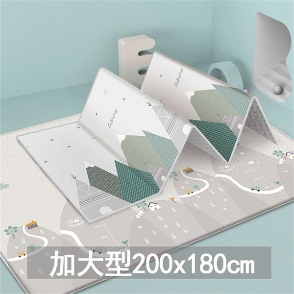 200x180cm foldable cartoon baby play mat xpe puzzle children's mat baby climbing pad kids rug baby games mats toys for children 210402
200x180cm foldable cartoon baby play mat xpe puzzle children's mat baby climbing pad kids rug baby games mats toys for children 210402