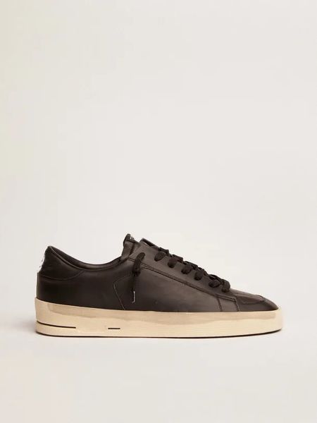 ladies star small dirty shoes designer version luxury italian retro handmade stardan sneakers in total black leather with vintage finish
ladies star small dirty shoes designer version luxury italian retro handmade stardan sneakers in total black leather with vintage finish