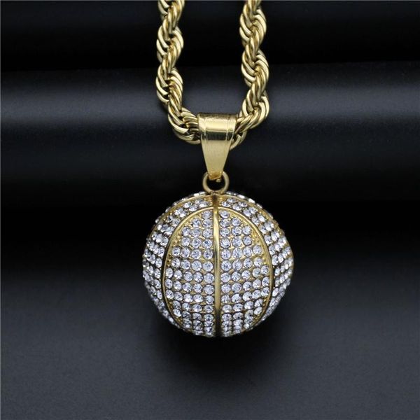 pendant necklaces hip hop iced out bling basketball stainess steel & pendants for men women jewelry charm with chains, Silver
pendant necklaces hip hop iced out bling basketball stainess steel & pendants for men women jewelry charm with chains, Silver