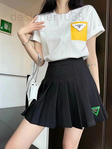 skirts designer bv22 new summer classic metal triangle high waist pleated skirt bf4g, Black
skirts designer bv22 new summer classic metal triangle high waist pleated skirt bf4g, Black