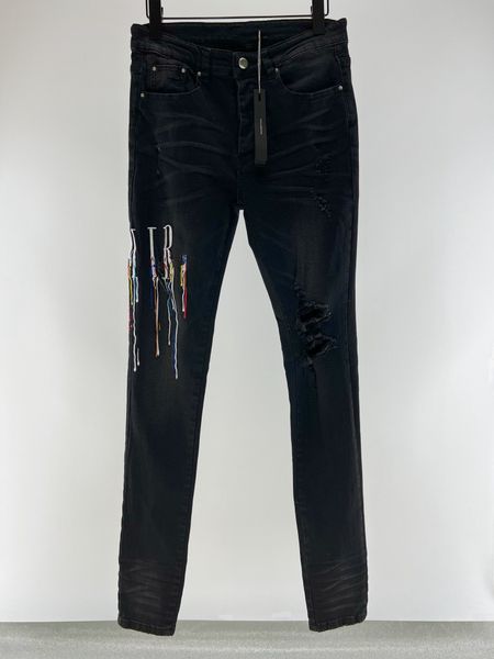 jean mens designer jeans star ripped man slim jeans casual zipper trousers for male stretch trouser cashew flower patch hip hop denim pants, Blue
jean mens designer jeans star ripped man slim jeans casual zipper trousers for male stretch trouser cashew flower patch hip hop denim pants, Blue