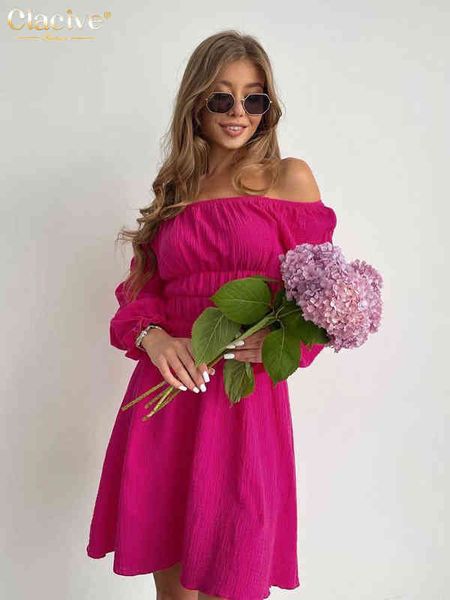 clacive pink women's dress 2022 bodycon slash neck long sleeve ruched mini dress ladies elegant slim cotton party dresses t220804, Black;gray
clacive pink women's dress 2022 bodycon slash neck long sleeve ruched mini dress ladies elegant slim cotton party dresses t220804, Black;gray