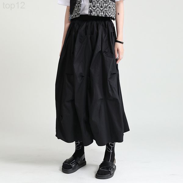 designer yamamoto style dark half skirt women's 2022 summer loose high waist medium length design sense of niche a-line 2022, White
designer yamamoto style dark half skirt women's 2022 summer loose high waist medium length design sense of niche a-line 2022, White