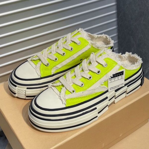 designer women shoes the latest couples vessel beggar vulcanized canvas sneakers men low help casual shoe half slippers size :35-44, Black
designer women shoes the latest couples vessel beggar vulcanized canvas sneakers men low help casual shoe half slippers size :35-44, Black