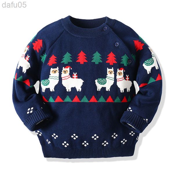 christmas autumn baby girls boy long sleeve alpaca knitted sweater children girls boy sweater sweaters childrens clothing l220803, Blue
christmas autumn baby girls boy long sleeve alpaca knitted sweater children girls boy sweater sweaters childrens clothing l220803, Blue
