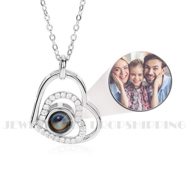 personalized p o projection necklace drop pendant romantic love memory gifts 220722, Silver
personalized p o projection necklace drop pendant romantic love memory gifts 220722, Silver