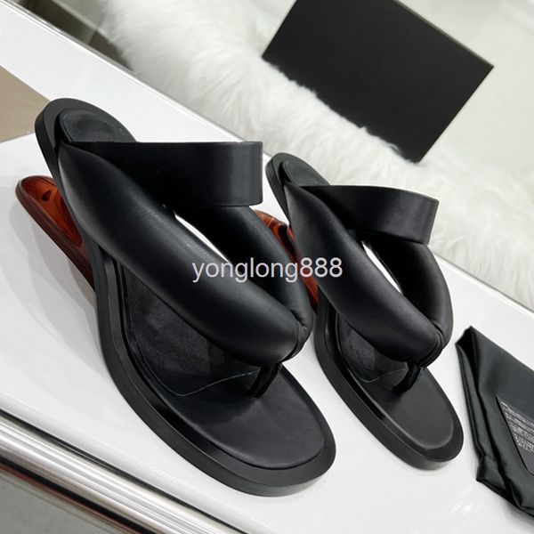 slippers jil non slip external wearing slope heel raised sandals women's versatile leather bubble bread herringbone toe women, Black
slippers jil non slip external wearing slope heel raised sandals women's versatile leather bubble bread herringbone toe women, Black