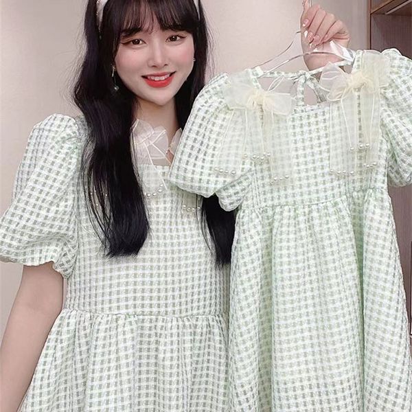 parent child children s clothing korean version thin section hepburn style girls foreign mother and daughter dress 220614, Blue
parent child children s clothing korean version thin section hepburn style girls foreign mother and daughter dress 220614, Blue