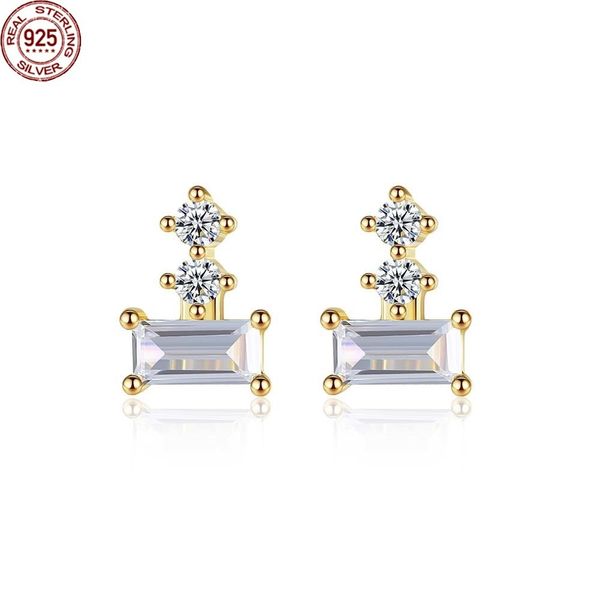 new new fashion zircon stud earrings for women 925 sterling silver fine jewelry golden pendientes femme bijoux christmas gift female, Golden;silver
new new fashion zircon stud earrings for women 925 sterling silver fine jewelry golden pendientes femme bijoux christmas gift female, Golden;silver