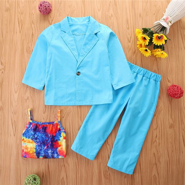 spring autumn fashion kids baby girl clothes set solid color long sleeve suit tie dye print vest pants 3pcs children wear, White
spring autumn fashion kids baby girl clothes set solid color long sleeve suit tie dye print vest pants 3pcs children wear, White
