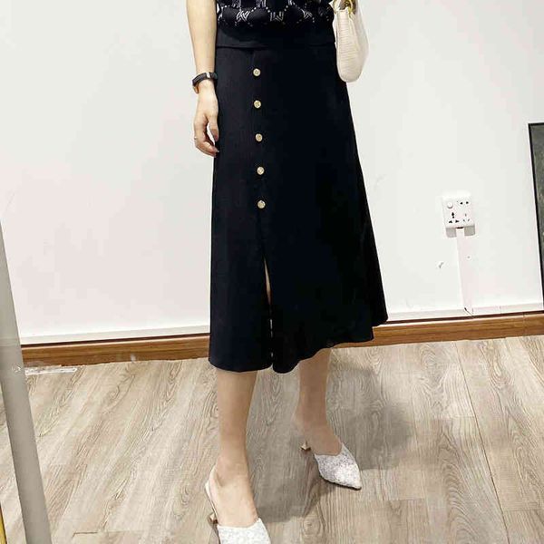 skirts spring and summer knitted skirt careful machine split temperament versatile pleated celebrity solid color 167h, Black
skirts spring and summer knitted skirt careful machine split temperament versatile pleated celebrity solid color 167h, Black