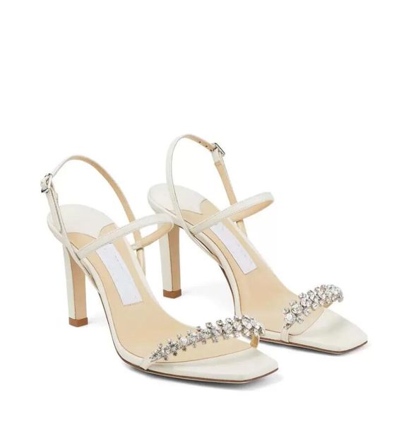 summer brand meira sandals shoes crystal embellished strappy pumps feminine stiletto heel evening dress bridal wedding dress eu35-43 box, Black
summer brand meira sandals shoes crystal embellished strappy pumps feminine stiletto heel evening dress bridal wedding dress eu35-43 box, Black