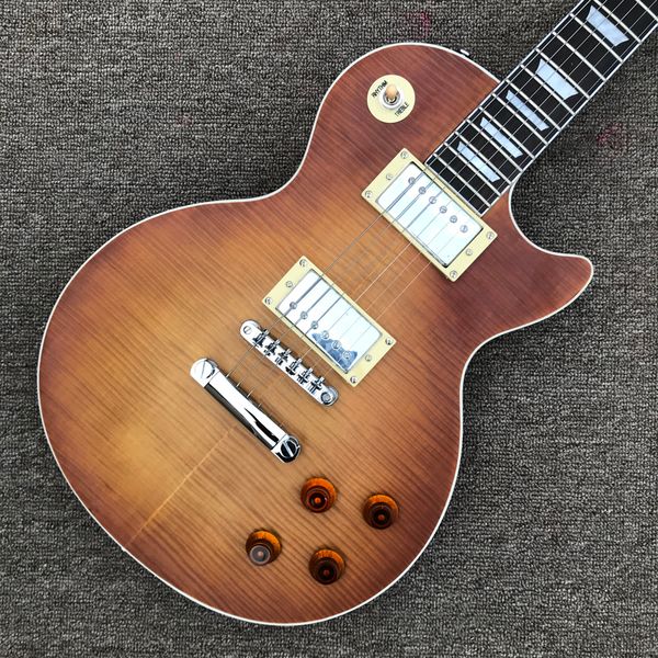 rosewood fingerboard electric guitar, chrome hardware, matte color, flame maple solid mahogany body guitar
rosewood fingerboard electric guitar, chrome hardware, matte color, flame maple solid mahogany body guitar