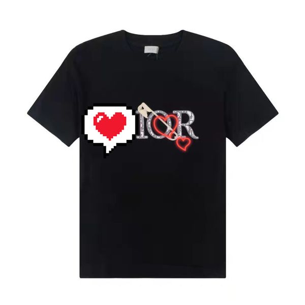 luxury fashion designer men's and women's embroidered casual t-shirt street hip hop short sleeve classic black white, White;black
luxury fashion designer men's and women's embroidered casual t-shirt street hip hop short sleeve classic black white, White;black