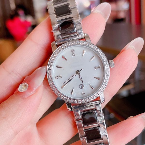 fashion elegant womens quartz watch 28mm stainless steel strap sapphire crystal oyster perpetual designer watch luxury watches popular montr, Slivery;brown
fashion elegant womens quartz watch 28mm stainless steel strap sapphire crystal oyster perpetual designer watch luxury watches popular montr, Slivery;brown