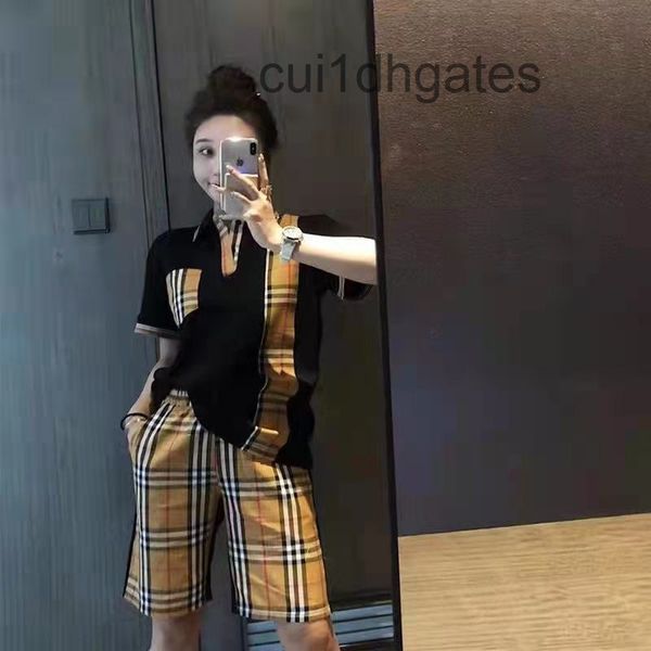 2022 designer b br t shirt two piece set summer 2022 new poio collar women's college style fashion loose and versatile short sleeve t-s, White
2022 designer b br t shirt two piece set summer 2022 new poio collar women's college style fashion loose and versatile short sleeve t-s, White