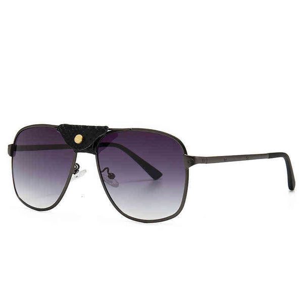 2022 women luxury brand designer classic men's leather inlaid mirror 2680 square sunglasses summer glasses for men, White;black
2022 women luxury brand designer classic men's leather inlaid mirror 2680 square sunglasses summer glasses for men, White;black