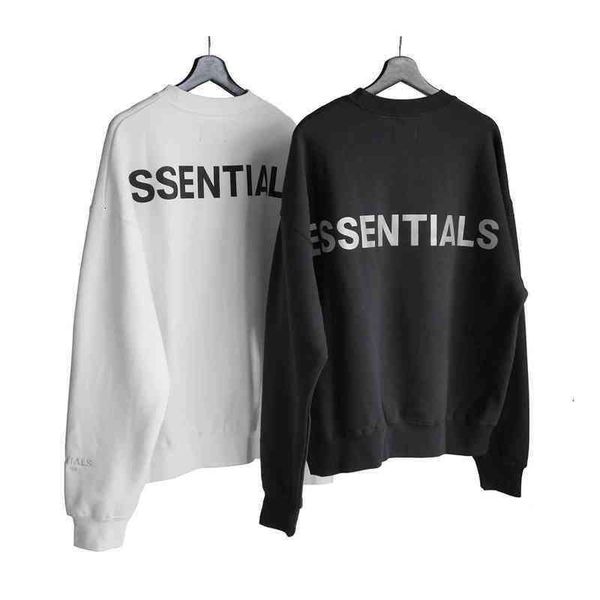 women hoodie correct version god essentials reflective letter men's and women's t shirts round neck terry pullover on-trend classi, Black
women hoodie correct version god essentials reflective letter men's and women's t shirts round neck terry pullover on-trend classi, Black