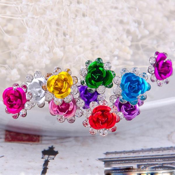 hair clips & barrettes rhinestone hairpins bridal wedding crystal diamante rose flower pin engagement jewelry styling clip accessory, Golden;silver
hair clips & barrettes rhinestone hairpins bridal wedding crystal diamante rose flower pin engagement jewelry styling clip accessory, Golden;silver