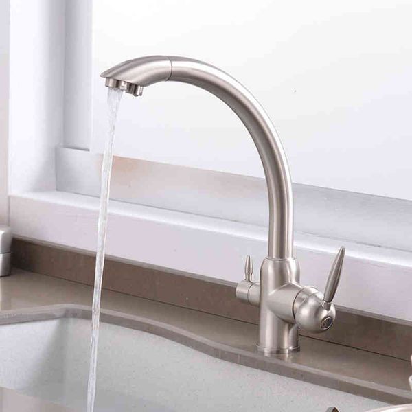 kitchen faucets all copper three purpose kitchen faucet nickel wire drawing cold and water purified direct drinking rotary sink dkwa
kitchen faucets all copper three purpose kitchen faucet nickel wire drawing cold and water purified direct drinking rotary sink dkwa