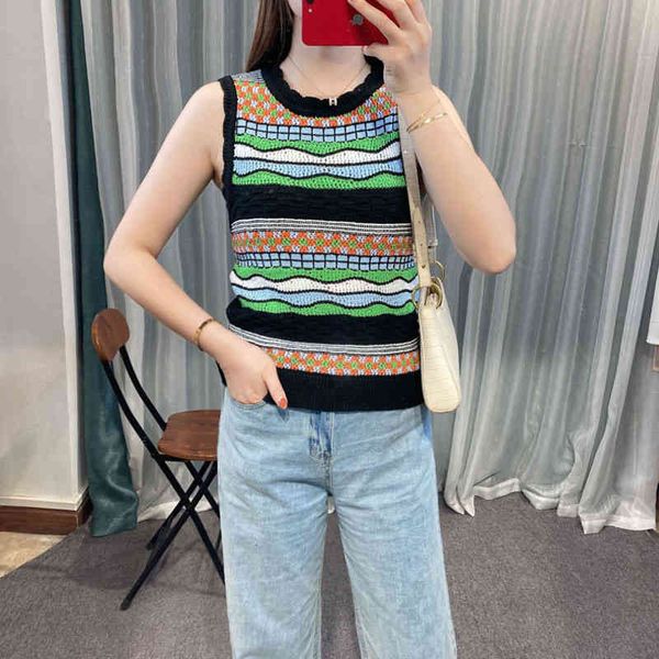 women's tanks camis legal system s family small fragrance knitting vest women xia nanyou high-end women's clothing sleeveless cont, White
women's tanks camis legal system s family small fragrance knitting vest women xia nanyou high-end women's clothing sleeveless cont, White