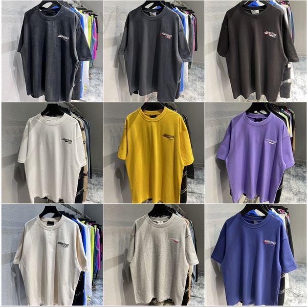 women's t-shirt designer 21fw heavy industry machine embroidery ocean wave cola short sleeved t-shirt os off shoulder loose fit luxur, White
women's t-shirt designer 21fw heavy industry machine embroidery ocean wave cola short sleeved t-shirt os off shoulder loose fit luxur, White