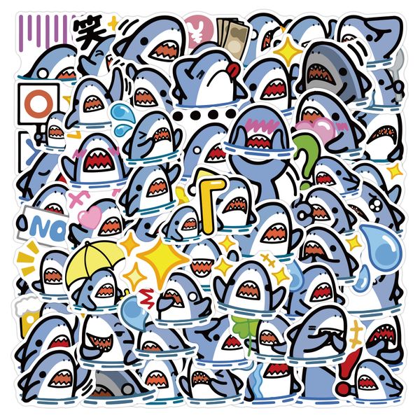 60pcs cartoon cute shark graffiti stickers pack for diy skateboard fridge phone guitar lapluggage notebook kids sticker
60pcs cartoon cute shark graffiti stickers pack for diy skateboard fridge phone guitar lapluggage notebook kids sticker