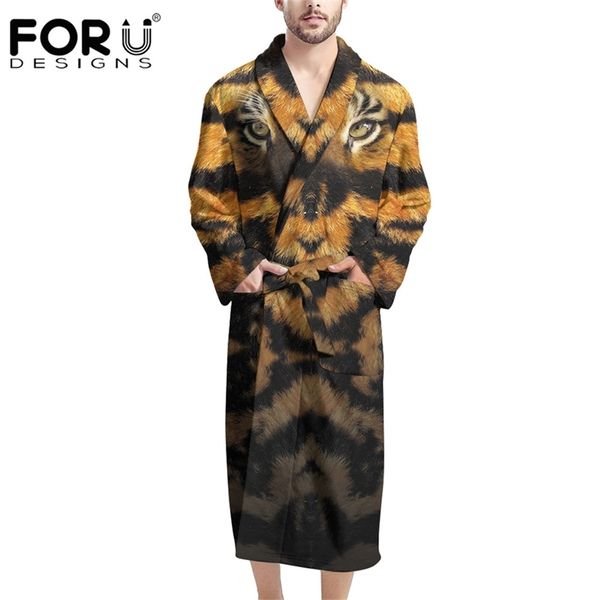 forudesigns animal tiger pattern men's cool bathrobe v-neck plush casual loungewear luxury spa and el robe for male 220630
forudesigns animal tiger pattern men's cool bathrobe v-neck plush casual loungewear luxury spa and el robe for male 220630