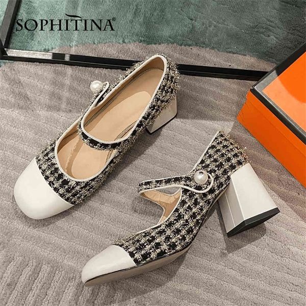 sophitina concise style pumps shoes platform heels mary janes medium shallow dress soft spring sweet shoes woman fo83 210513, Black
sophitina concise style pumps shoes platform heels mary janes medium shallow dress soft spring sweet shoes woman fo83 210513, Black