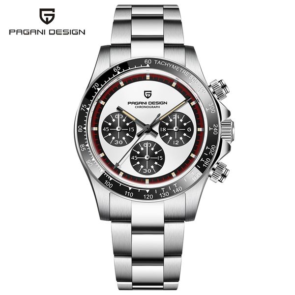 pagani design men quartz wristwatch fashion ceramic bezel chronograph satch waterproof 100m stainless watch for men 220407, Slivery;brown
pagani design men quartz wristwatch fashion ceramic bezel chronograph satch waterproof 100m stainless watch for men 220407, Slivery;brown
