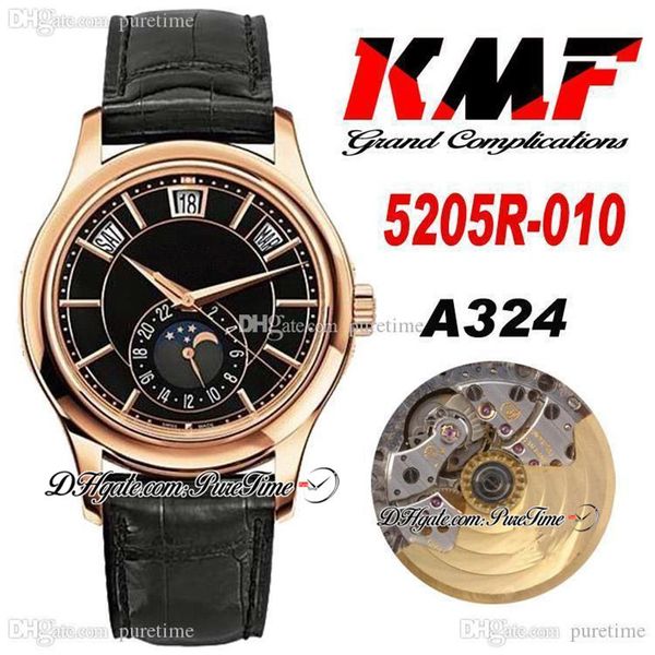 kmf complications annual calendar cal 324sc automatic mens watch rose gold 5205r-010 black dial moon phase leather strap watches s272z, Slivery;brown
kmf complications annual calendar cal 324sc automatic mens watch rose gold 5205r-010 black dial moon phase leather strap watches s272z, Slivery;brown
