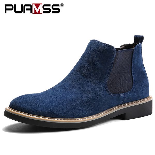 2020 new men boots suede leather chelsea boots men autumn boots for men botas zapatos de hombre chaussure homme, Black
2020 new men boots suede leather chelsea boots men autumn boots for men botas zapatos de hombre chaussure homme, Black