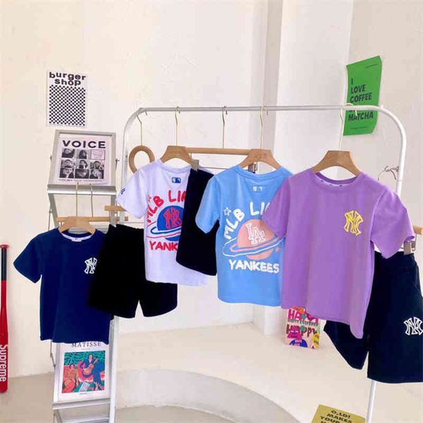 clothing sets mlb summer star series short sleeve shorts boys and girls two piece set korean children's t-shirt rj84, White
clothing sets mlb summer star series short sleeve shorts boys and girls two piece set korean children's t-shirt rj84, White