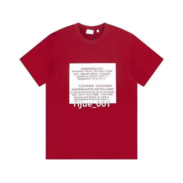22ss london england printed tee popular highstreet man women red t-shirt oversize style summer high end designer t-shirts breathable casual, White;black
22ss london england printed tee popular highstreet man women red t-shirt oversize style summer high end designer t-shirts breathable casual, White;black