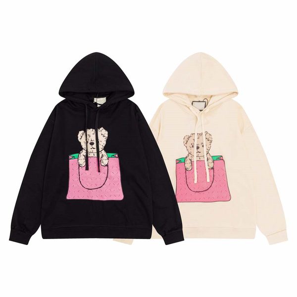 fw22 men's designer hoodie sweatshirts ladies fall winter long sleeve hoodie bear head print sweatshirt fashion pullover sweater sports, Black
fw22 men's designer hoodie sweatshirts ladies fall winter long sleeve hoodie bear head print sweatshirt fashion pullover sweater sports, Black