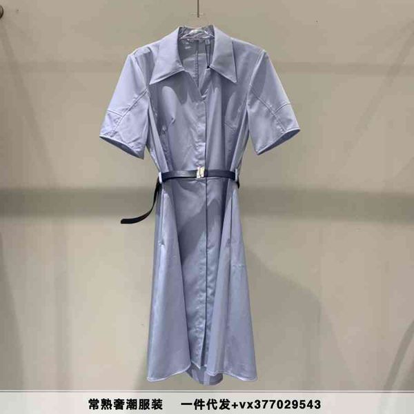 casual dresses 2022 new style temperament fashion v-neck sky blue medium length dress short sleeved female 1d5192092 lvsz, Black;gray 
casual dresses 2022 new style temperament fashion v-neck sky blue medium length dress short sleeved female 1d5192092 lvsz, Black;gray