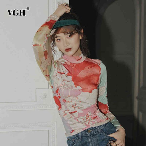 hit color vintage t shirt for women urtleneck long sleeve slim print shirts female fashion clothing ide spring 210507, White
hit color vintage t shirt for women urtleneck long sleeve slim print shirts female fashion clothing ide spring 210507, White