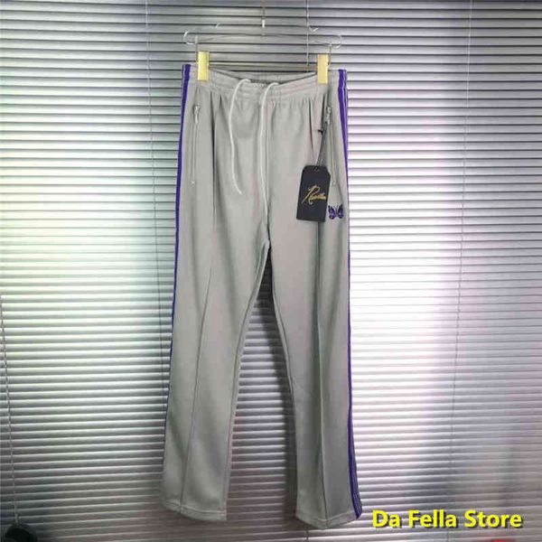 grey needles awge sweatpants velvet needles pants dark blue butterfly embroidery japan stripe awge pants t220803, Black
grey needles awge sweatpants velvet needles pants dark blue butterfly embroidery japan stripe awge pants t220803, Black