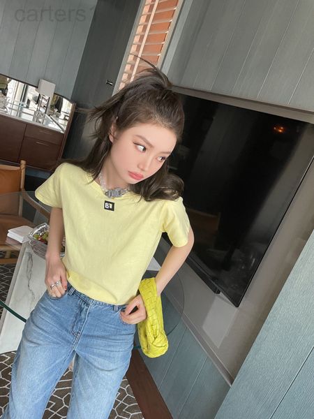 women's t-shirt designer aw dawangjia 2021 summer new product letter printing tight round neck fashion brand half sleeve female t-shirt, White
women's t-shirt designer aw dawangjia 2021 summer new product letter printing tight round neck fashion brand half sleeve female t-shirt, White