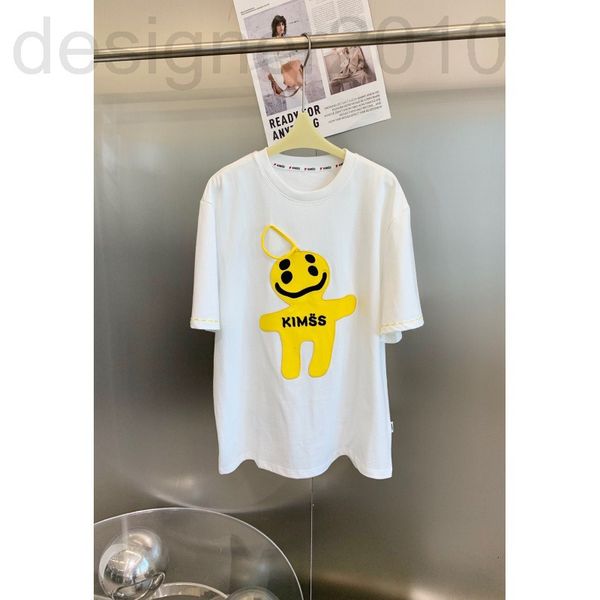 women's t-shirt designer chaopai 22 early spring new yellow pumpkin man splicing cloth block pattern highlights spirit loose casual sho, White
women's t-shirt designer chaopai 22 early spring new yellow pumpkin man splicing cloth block pattern highlights spirit loose casual sho, White