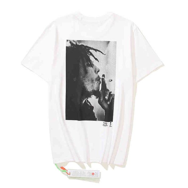 2022 spring / summer 50% off music character ow men's and women's round neck loose t-shirtghfl, White;black
2022 spring / summer 50% off music character ow men's and women's round neck loose t-shirtghfl, White;black