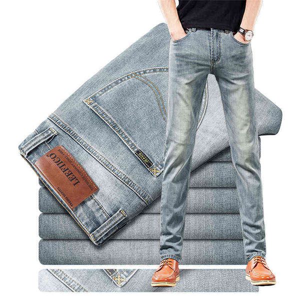2021 autumn new stretch slim jeans men retro skinny casual brand clothing large size 28-40, Blue
2021 autumn new stretch slim jeans men retro skinny casual brand clothing large size 28-40, Blue