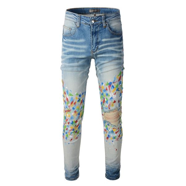 20ss mens designer jeans distressed ripped biker slim fit motorcycle denim for men s fashion jean mans pants pour hommes #827, Blue
20ss mens designer jeans distressed ripped biker slim fit motorcycle denim for men s fashion jean mans pants pour hommes #827, Blue