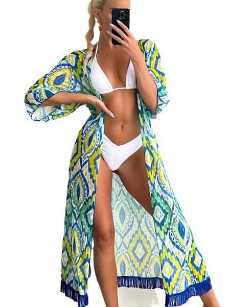 random geo print fringe trim kimono c5sl#, White;black
random geo print fringe trim kimono c5sl#, White;black