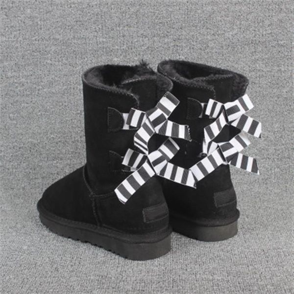 new christmas fashion designer women winter snow boots children eu22-34 kids classic short bow boots ankle knee bow bailey boo211u, Black
new christmas fashion designer women winter snow boots children eu22-34 kids classic short bow boots ankle knee bow bailey boo211u, Black