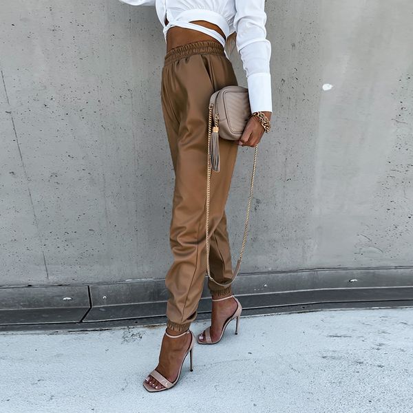 women cool hip hop high waist leather pants autumn streetwear skinny casual pu warm leather leggings lady pocket pants, Black;white
women cool hip hop high waist leather pants autumn streetwear skinny casual pu warm leather leggings lady pocket pants, Black;white